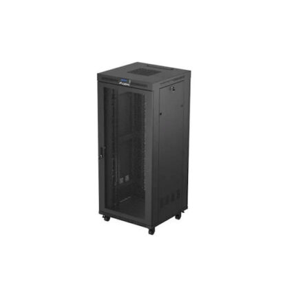 Lanberg Επιδαπέδια Καμπίνα Rack 19U Μαύρο