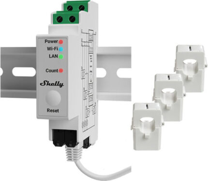 Inteligentny licznik energii Shelly Pro 3EM 120A V2