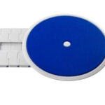 Transfer disc with blue upholstery 750/14