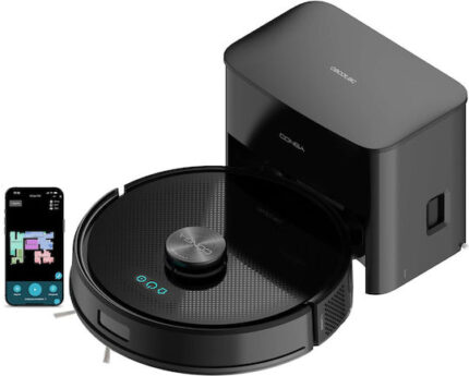 CECOTEC Conga Y50 Robot Vacuum Cleaner, Black
