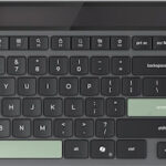 Lenovo 4Y41R69494 keyboard Home/Office Bluetooth US English Black  Green
