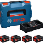 Bosch Starter-Set 2x EXBA18V-55 2x EXBA18V-80 + EXAL18V2-320