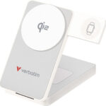 Verbatim Foldable 3-in-1 magnet. wireless PB 10000mAh white 32296