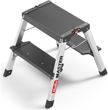 Hailo Master D70 2 x 2 Step Folding Stool