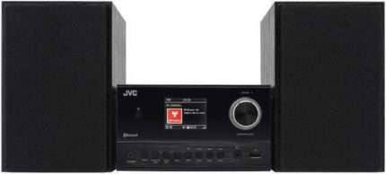 JVC UX-E225B Mini hi-fi system Black
