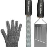 Microplane Gourmet Grater Set + Protective Glove