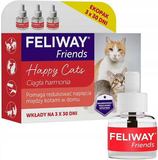 xlarge_20260707121809_ceva_vitamini_gia_diacheirisi_agchous_stres.jpeg CEVA Feliway Friends - refill - 3x48ml - Image 1