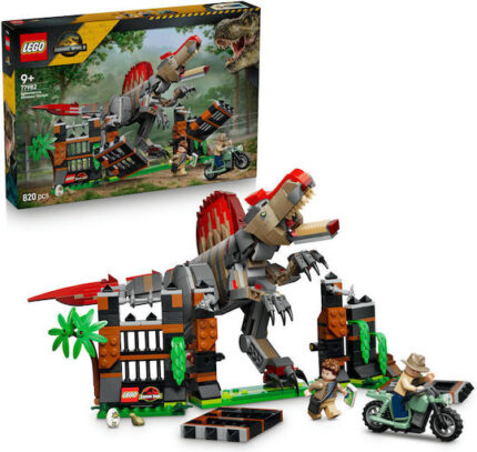 LEGO JURASSIC WORLD 77982 Spinosaurus Dinosaur Escape