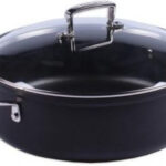 Le Creuset Toughened Non-Stick NonStick Sauteuse with Glass Lid 28cm (51113280010500)