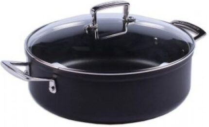 Le Creuset Toughened Non-Stick NonStick Sauteuse with Glass Lid 28cm (51113280010500)