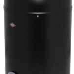 WESCO Kickmaster Jounior Trash Can black matt