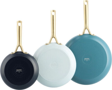 GreenPan Shades Frying Pan Set 3-Piece 20+24+28cm Coastel