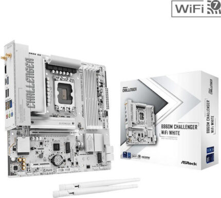 Płyta główna B860M CHALLENGER WIFI WHITE