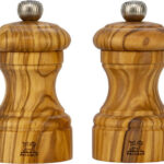 Peugeot Bistro Pfeffer- und Salzmühle Z 10 cm Duo Olivenholz