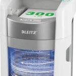 Leitz 80410000 IQ Optimax AutoFeed 300 paper shredder  P5  300 sheets  25-litre waste bin