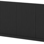 Cama LIVERTI chest of drawers 200x42x78 black