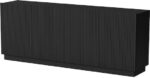 Cama LIVERTI chest of drawers 200x42x78 black