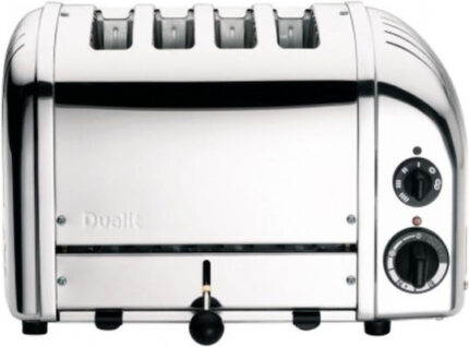 Dualit 4 Slot Toaster polished