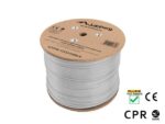 Lanberg U/FTP (STP) Cat.6 (Gigabit) Καλώδιο Δικτύου Ethernet χωρίς ακροδέκτες 305m Γκρι - Image 2