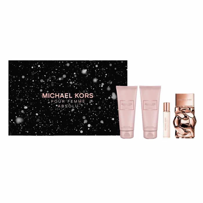 0850069424725.webp Michael Kors Pour Femme Absolu Eau De Parfum Spray 100ml Set 4 Pieces - Image 1