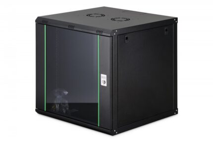 Digitus Επιτοίχια Καμπίνα Rack 19U 60x60cm Μαύρο DN-37111