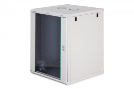 Digitus Επιτοίχια Καμπίνα Rack 16U Γκρι DN-37114