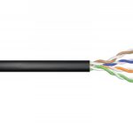 Digitus U/UTP Cat.5e (Gigabit) Καλώδιο Δικτύου Ethernet χωρίς ακροδέκτες 100m Μαύρο