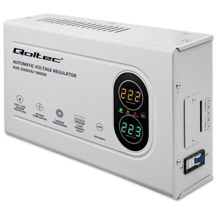 Qoltec Compact Σταθεροποιητής Τάσης 3000VA