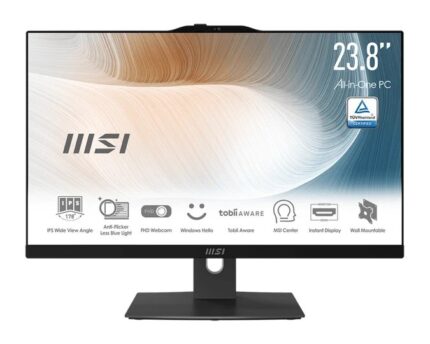 Komputer All-in-One Modern AM242P 1M-1223EU W11PRO/IC5 120U/8GB/512SSD/UMA/23.8 cali/Czarny