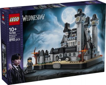 LEGO Wednesday Nevermore Academy για 10+ Ετών 890τμχ