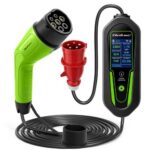 Qoltec Charger Electric Hybrid Cars 2-in-1 Type Adjustable 7 Kw 230 V Cee 32 A Wi-fi Tuya Sm