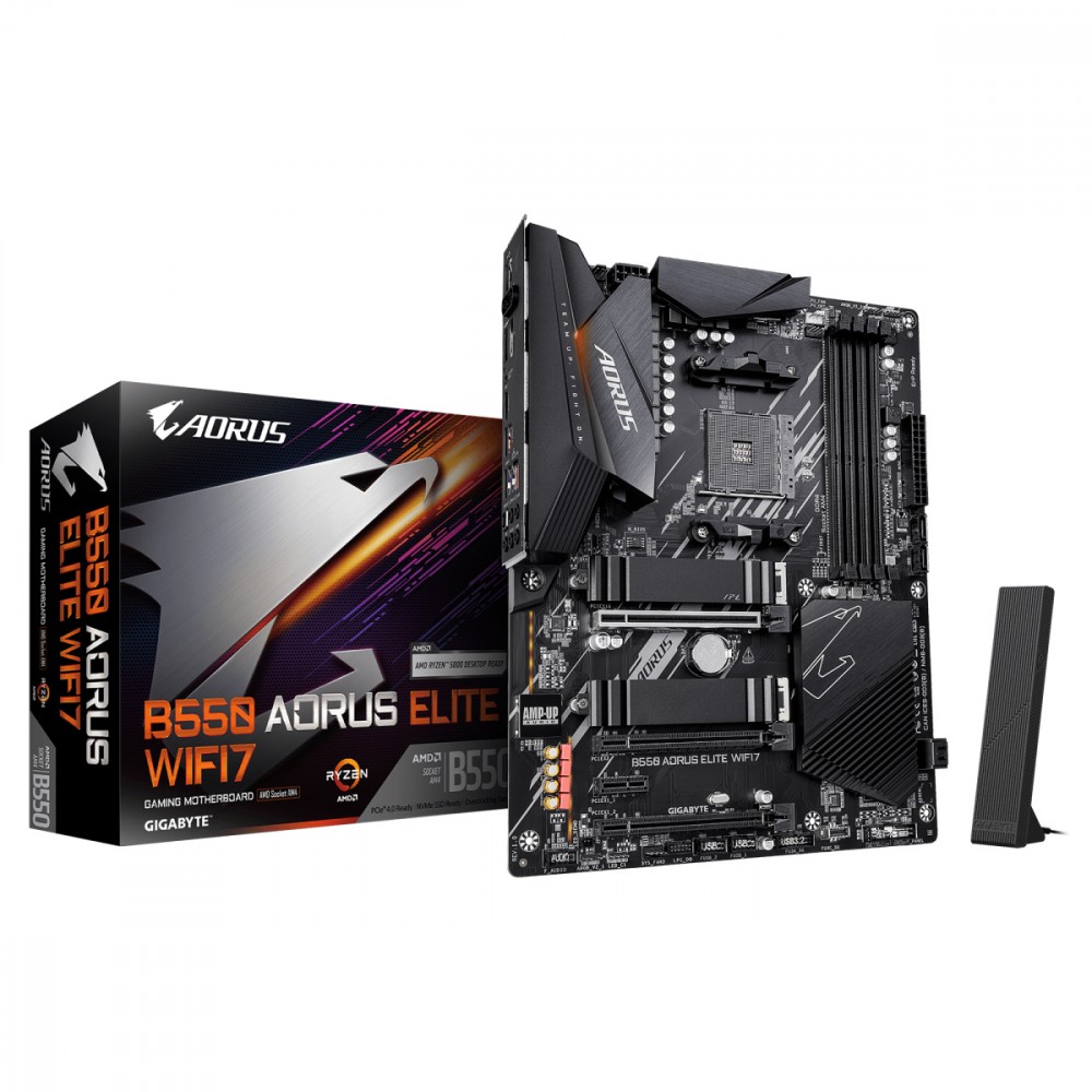 1038425_2210725.jpeg Płyta główna B550 AORUS ELITE WiFi7 AM4 4DDR4 ATX - Image 1