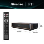 Hisense PT1 Projector DLP (DMD) with Wi-Fi and Built-in Speakers Black - Image 2