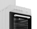 Beko Natural Gas Cooker 60lt with Natural Gas Hobs W50cm. White - Image 2