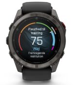 Garmin Fenix 8 Pro Titanium 51mm Waterproof Smartwatch with eSIM and Heart Rate Monitor (Carbon Gray DLC Titanium with Black) - Image 9