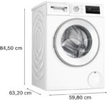 Bosch Πλυντήριο Ρούχων 8kg με Τεχνολογία Ατμού 1400 Στροφών Iron Assist WAN2823APL - Image 2