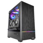 Tacens Mcquantum Gaming Midi Tower Κουτί Υπολογιστή με Πλαϊνό Παράθυρο Μαύρο - Image 5