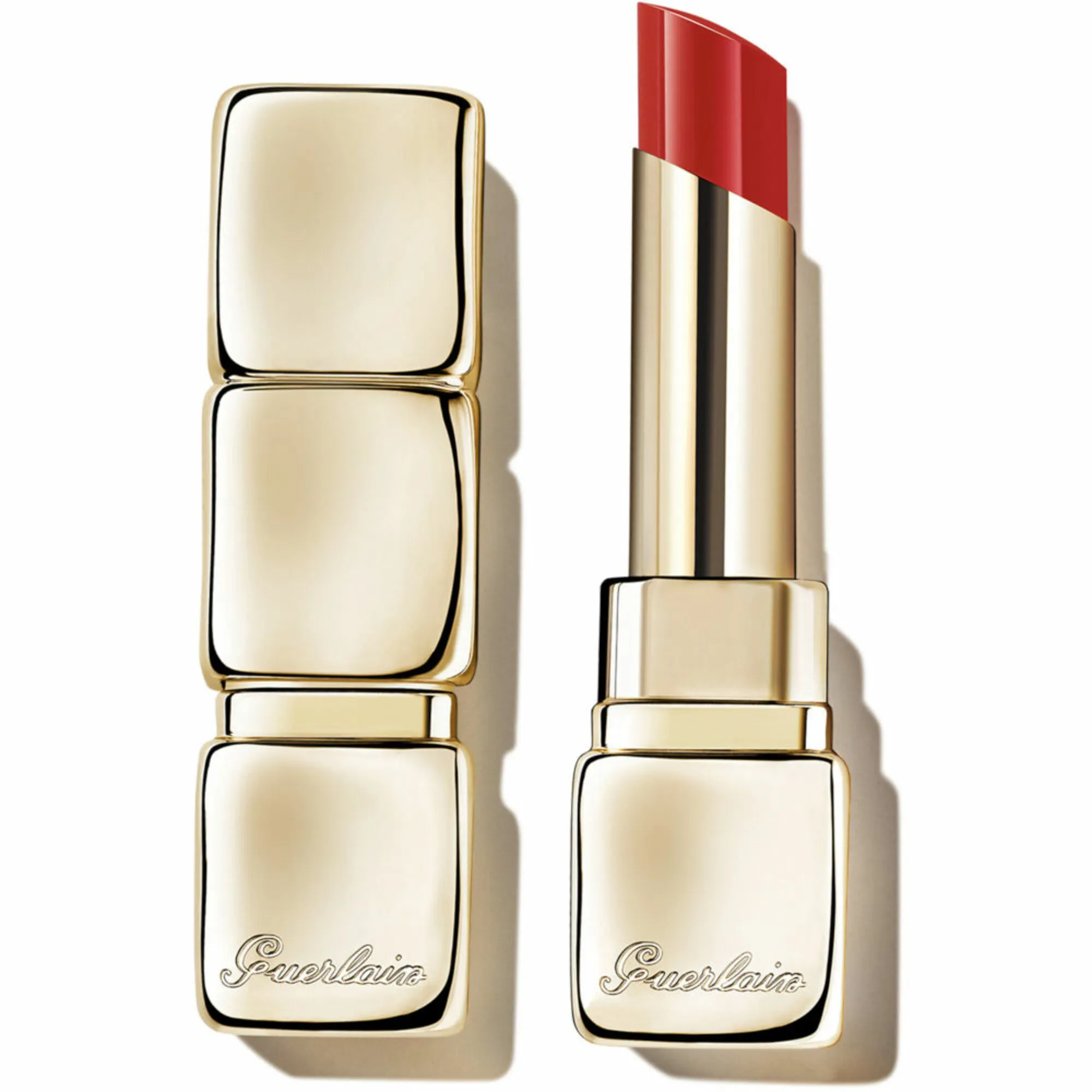 3346470434974.webp Guerlain Kisskiss Shine Bloom Barra De Labios 709 Petal Red 1un - Image 1