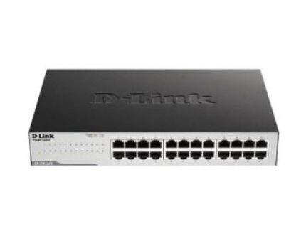 D-Link GO-SW-24G Unmanaged L2 Switch with 24 Gigabit (1Gbps) Ethernet Ports