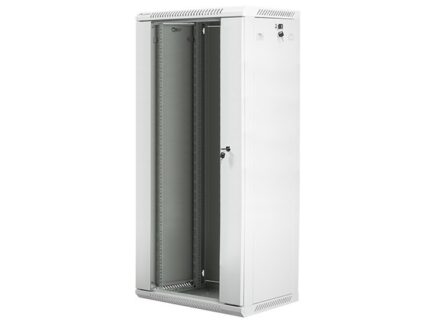 Lanberg Wall Mounted Rack Cabinet 27U 60x45x130.7cm White WF01-6427-10S