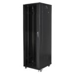 Lanberg Floor Rack Cabinet 42U 60x80x204.7cm Black FF01-6842-12B