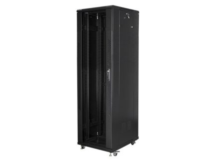 Lanberg Floor Rack Cabinet 42U 60x80x204.7cm Black FF01-6842-12B