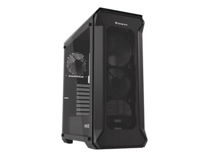 Genesis Irid 505 Gaming Midi Tower Κουτί Υπολογιστή με Πλαϊνό Παράθυρο Μαύρο