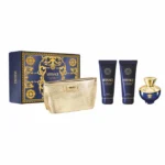 Versace Dylan Blue Pour Femme Eau De Parfum Spray 100ml Set 4 Pieces