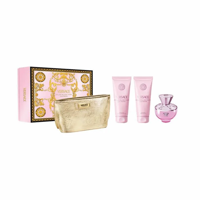 8011003919000.webp Versace Dylan Blush Pink Eau De Parfum Spray 100ml Set 4 Pieces - Image 1