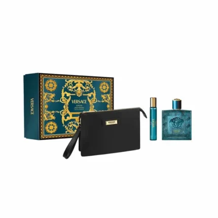 Versace Eros Pour Homme Eau De Toilette Spray 100ml Set 3 Pieces