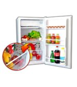 Ravanson Mini Bar 91lt H83xW47xD44cm White LKK-90E - Image 2
