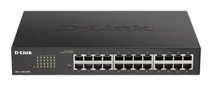 D-Link DGS-1100-24V2 Managed L2 Switch with 24 Gigabit (1Gbps) Ethernet Ports