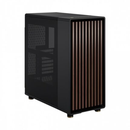 Fractal Design North Gaming Midi Tower Κουτί Υπολογιστή με Πλαϊνό Παράθυρο Charcoal Black