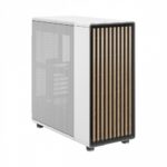 Fractal Design North Gaming Midi Tower Computer Case with Side Window Chalk White
